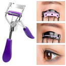 1PC Comb Eyelash Curler Professional Eyelash Curler Folding False Eyelashes Auxiliary Eyelash Curling Clip Small Makeup Tools