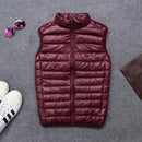 Winter Men Duck Down Vest 2021 Coat Ultralight Sleeveless Puffer Vest Jacket ultra thin warm lightweight down jacket Waistcoat