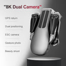 2021 New LU3 Gps Drone 8K Hd Dual Camera Profesional Helicopter Fpv Eders Foldable Rc Quadcopter 5G Wifi Brushless Motor Drones