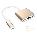 Rankman Type-C to 4K HDMI-compatible VGA USB C 3.0 Hub Adapter for MacBook Nintendo Samsung S20 Dex Huawei P30 Dock Xiaomi 10 TV