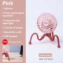 500mAh Stroller Fan Personal Portable Desk Handheld Baby Bed Car Seat Fan USB Rechargeable Fan Mini Stroller Accessories
