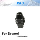 M8/M7 Mini drill Chuck accessory for Dremel rotary tool and mini grinder drill chuck 0.5-3.2MM Faster Bit Swaps dremel accessoy