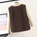 Vests 2021 Spring Autumn Vest Women Waistcoat Winter Thermal Warm Thick Fleece Vests Women Sleeveless Jacket Ladies Waistcoat