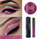 DNM 16 Color Glitter Liquid Eyeliner Pearlescent Sequins Bright Eye Shadow Shiny Long Lasting Waterproof Eyeshadow Makeup TSLM1