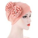 2021 New Elastic Fashion Turban Hat Solid Color Women Warm Winter Headscarf Bonnet Inner Hijabs Cap Muslim Hijab femme Wrap Head