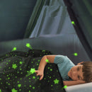 Magical Luminous Kids Blanket Soft Fluffy Flannel Star Moon Blanket Home Rug Children Bedding Fluorescent Quilt Christmas Gift