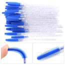 Disposable Silicone Gel Eyelash Brush Comb Mascara Wands Eye Lashes Extension Tool Professional Beauty Makeup Tool For Women