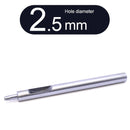 Round Punch Hollow Punch Steel Chisel Leather Puncher Cutting Tool for Belts, Metal Gaskets, Leather, Canvas (0.5mm To 60mm)