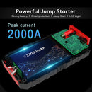 UTRAI Power Bank 2000A Jump Starter Portable Charger Car Booster 12V Auto Starting Device Emergency Car Battery Starter