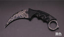 Karambit CS GO Fixed Blade Knife Never Fade Counter Strike Fighting Claw Knives Survival Camping EDC Cosplay Tools