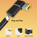 100W USB Type C to Dc Power Jack Connector USB C to Universal Laptop Power Adapter Plug Converter for Asus Dell Lenovo Notebook
