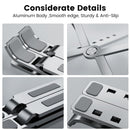 Portable Laptop Stand Aluminium Support Laptop Base For Macbook Pro Holder Adjustable PC Tablet Stand Computer Accessories
