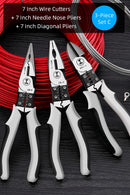 Greenery Multifunctional Universal Diagonal Pliers Needle Nose Pliers Hardware Tools Universal Wire Cutters Electrician