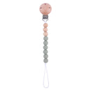 Pacifier Clips Chain Silicone Beads BPA Free DIY Dummy Clip Holder Soother Chains Baby Teething Toys Chew Gifts