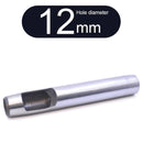 Round Punch Hollow Punch Steel Chisel Leather Puncher Cutting Tool for Belts, Metal Gaskets, Leather, Canvas (0.5mm To 60mm)