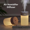 260ML Air Humidifier Ultrasonic Mini Aromatherapy Diffuser Portable Sprayer USB Essential Oil Atomizer LED Lamp for Home Car