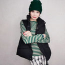 Plus size Winter Down Puffer Vest Women Casual All-match Sleeveless jacket Winter Long Bodywarm waistcoat Winter Sleeveless