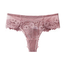 Lace Thong Women Lace Low Waist Panties Sexy Transparent Underwear Ladies Briefs Lingere Panty Underware Womens Lingerie