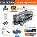 CSF F11S Pro Drone 4k Profesional Camera 3KM WIFI GPS EIS 2-axis Anti-Shake Gimbal FPV Brushless Quadcopter RC Helicopter Dron