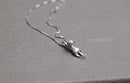 925 Sterling Silver Cute cat Necklaces & Pendants For Women Fashion Lady Festival Gift Sterling-silver-jewelry