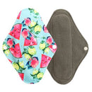 1 Pcs Natural Bamboo Charcoal Sanitary Pads For Normal Reusable Cotton Protection Female Sanitary Napkin