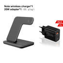 3 in 1 Wireless Charger Stand 15W Qi Fast Charging Dock Station for Apple Watch iWatch 7 AirPods Pro For iPhone 13 12 XS 8 Plus