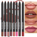 Waterproof Matte Brown Lip Liner 12 Color Long Lasting Moisturizing Sexy Lip Pencil Women Natural Lipstick Makeup Lip Cosmetic