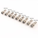 1 Set GX16 Nut TYPE Male & Female Electrical Connector 2/3/4/5/6/7/8/9/10 Pin Circular Aviation Socket Plug Wire Panel Connector