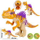 Jurassic World 2 Brutal Raptor Building Blocks Dinosaur Bricks Tyrannosaurus Indominus I-Rex Assemble Dino Kids Toys