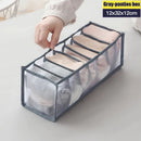 Underwear Storage Organizer for Clothes Separated Socks Shorts Bra Storage Boxs Dormitory Closet Organizer Drawer Washable