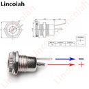 1/2/5Pcs/Set DC099 5.5 mm x 2.1mm DC Power Jack Socket Female Panel Mount Connector metal 5.5*2.1