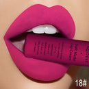 QIBEST Brand 34 Colors Liquid Lipstick Waterproof Matte Nude Lipstick Pigment Red Long Lasting Lip Gloss Women Makeup Lipgloss