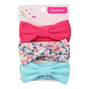 3Pcs/set Baby Headband Floral Solid Color Dot Printed Pink Bows Newborn Baby Girl Headband Hair Accessories Girls Turban