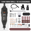 HILDA Electric Drill Grinder Engraver Pen Grinder Mini Drill Electric Rotary Tool Grinding Machine Accessories