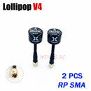 Foxeer Antenna Lollipop 4 V4 FPV Antenna 5.8G 2.6Dbi Stubby RHCP SMA RPSMA UFL Straight/Angle MMCX 7.2g For FPV RC Racing Drone
