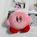 Fashion Star Kirby Plush Toys Keychain Chilkdren Toy Cute Pink Kirby Keychain Car Pendant Key Chain Woemen Keychains Toys Gifts