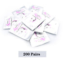 200/400Pairs Hydrogel Patches Eyelash Extension Patch Eyelashes Patch Lash Extension Supplies Under Eye Patches Eye Pads Patch