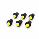 6pcs Self-Lock /Momentary Pushbutton Switches DS228 DS428 12mm OFF- ON Push Button Switch 3A /125VAC 1.5A/250VAC DS-228 DS-428