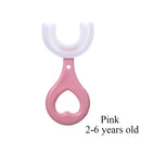 Baby Toothbrush Children 360 Degree U-shaped Child Toothbrush Teethers Baby Brush Silicone Kids Teeth Oral Care Cleaning