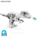 Jurassic World 2 Brutal Raptor Building Blocks Dinosaur Bricks Tyrannosaurus Indominus I-Rex Assemble Dino Kids Toys