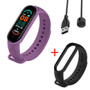 Smart Watch M6 Men's And Women's Fitness Sports Bracelet Heart Rate Blood Pressure Monitor Digital Watch for IOS Android Phones