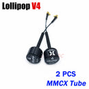Foxeer Antenna Lollipop 4 V4 FPV Antenna 5.8G 2.6Dbi Stubby RHCP SMA RPSMA UFL Straight/Angle MMCX 7.2g For FPV RC Racing Drone