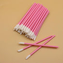 50pcs Disposable Make Up Lip Brush Lipstick Gloss Wands Applicator Makeups Lip Brushes Portable Extension Cosmetic Beauty Tool