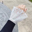 New Fake sleeves autumn winter wild sweater decorative sleeves pleated wrist Pleated organ fake sleeves universal fake cuff