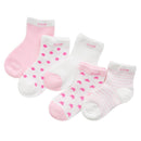 Baby Socks 5Pairs/lot 0-5Y Infant Baby Socks for Girls Cotton Mesh Cute Newborn Boy Toddler Socks Baby Clothes Accessories