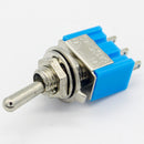 10pc/LOT Blue Mini MTS-102 3-Pin SPDT ON-ON 6A 125VAC Miniature Toggle Switches