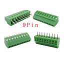 2.54mm/0.1" Pitch PCB Screw Terminal Block Connector 2P 3P 4P 5P 6P 7P 8P 9P 10P 12P 16Pin Terminals 150V 6A for 26-18AWG Cable