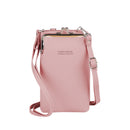 Women Wallets Brand Pu Leather Mobile Phone Bags Big Card Holders Wallet Handbag Purse Clutch Shoulder Crossbody Bags Lady 2022