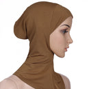 Muslim Underscarf Women Modal Hijab Cap Adjustable Muslim Stretchy Turban Full Cover Shawl Cap Full Neck Coverage for Lady