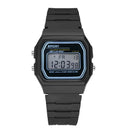 Rose Gold Silver Watches Men Women Electronic Digital Display Retro Style Clock Men&